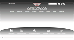 Desktop Screenshot of hancockhs.org
